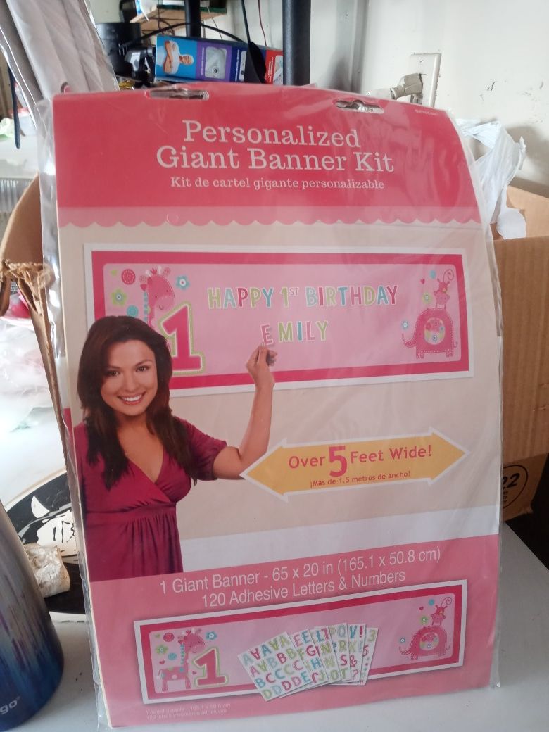 FUN TO BE ONE! FIRST BIRTHDAY PARTY SUPPLIES for Sale in Visalia, CA