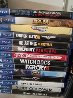 80 for for lot ps4 games