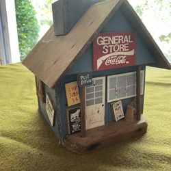 Vintage general store wooden display  