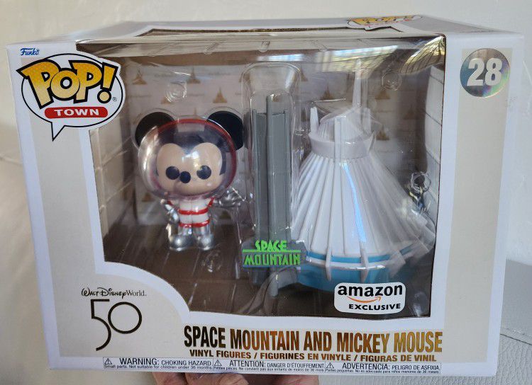 Funko Pop Disney Space Mountain & Mickey 