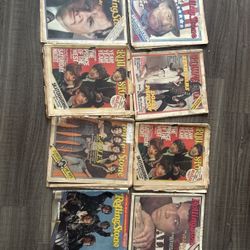 Vintage Rolling Stones Magazines 