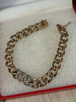 Manilla gold filled joyería antigua