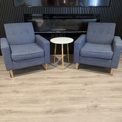 Accent Chairs with Side Table