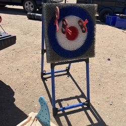 Kids axe throwing