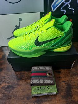 Kobe 6 GRINCH GREEN