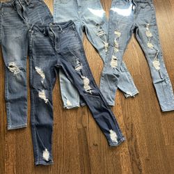 Used Teen Jeans