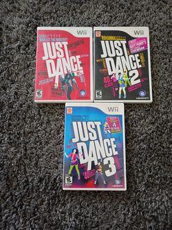 Nintendo Wii Just Dance Games