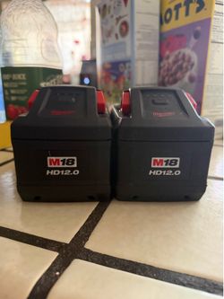 Milwaukee M18 Red Lithium Forge HD12.0
