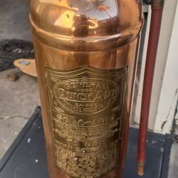 vintage fire extinguisher