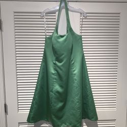 David’s Bridal Green Dress 