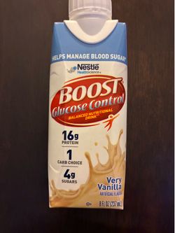Boost Glucose Control Nutritional shakes
