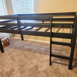 Twin Size Low Loft Bed