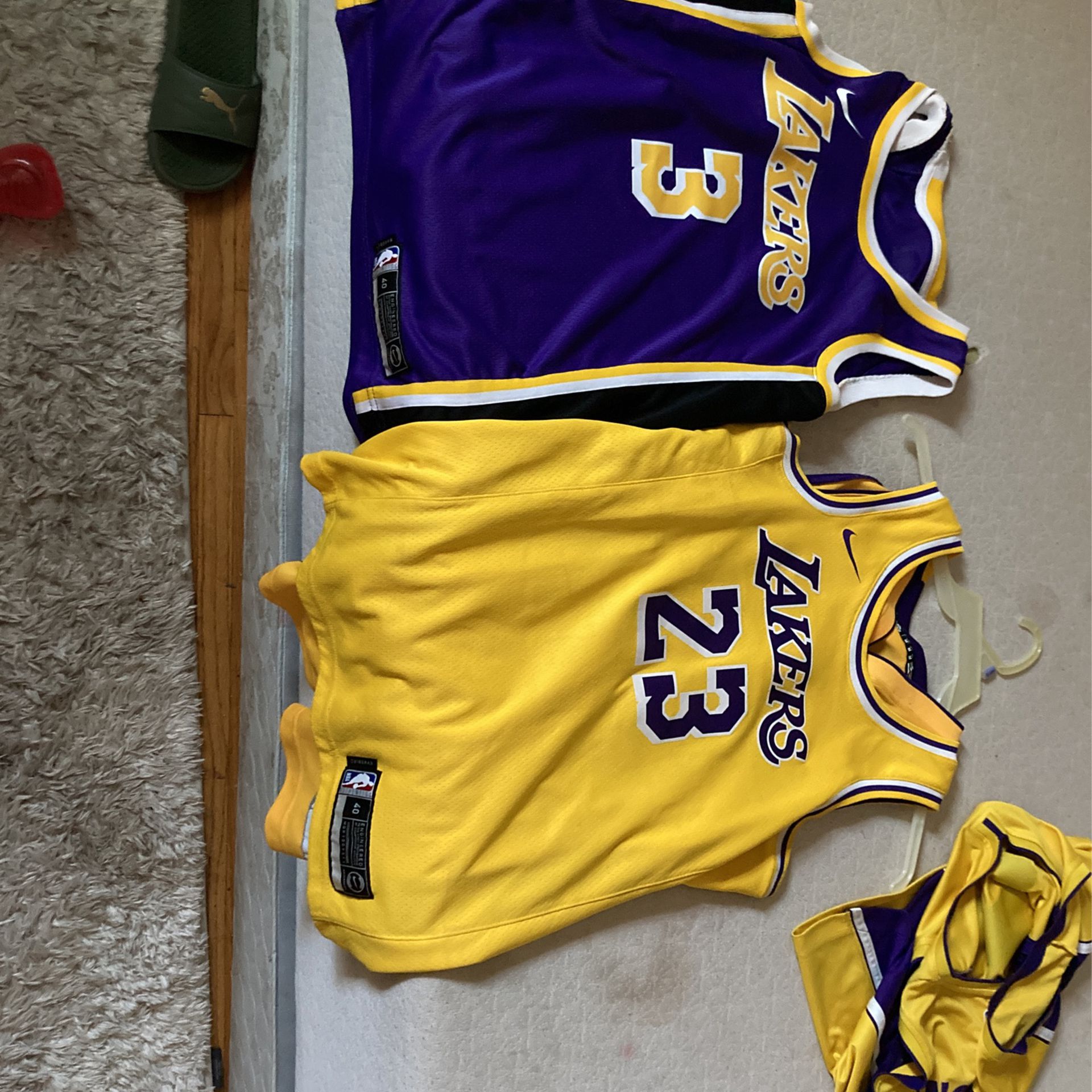 Two 2020-2021 Lakers Jersey!! 