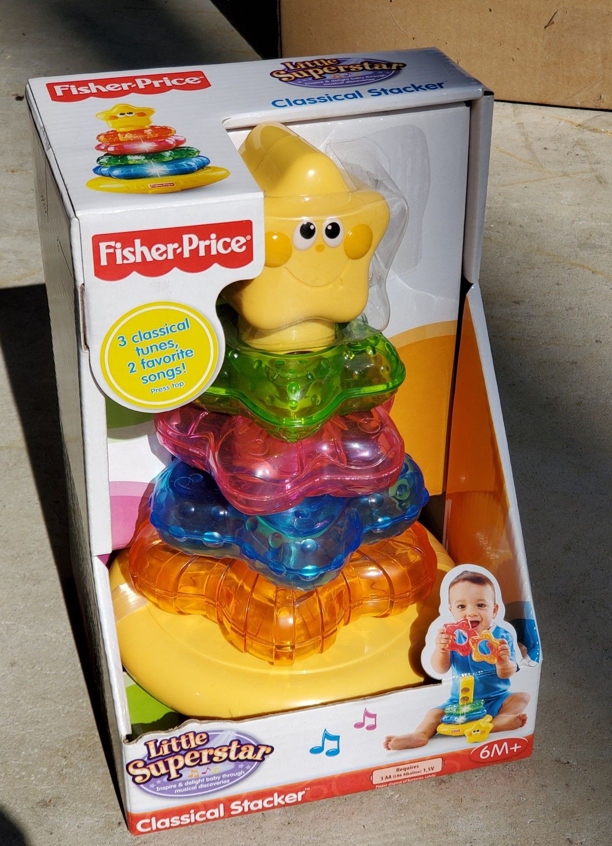 New Fisher Price classical stacker