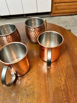 Eco One Hammered Copper Mug