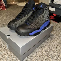 Jordan 13 Retro Black Hyper Royal size 9 Men’s 