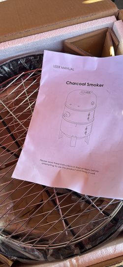 Charcoal smoker