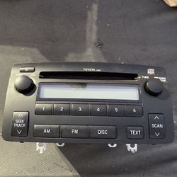 Toyota Radio Cd