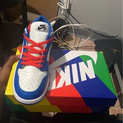 Nike Dunk low “Game Royal Crimson”