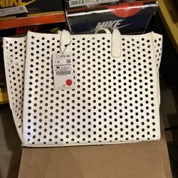 Zara Leather (possibly Faux) Messenger Bag 