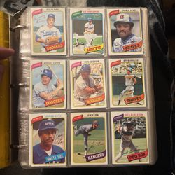 Full Sell Set Of 1980 Topps Baseball Cards 