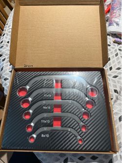 U shaped wrench set $40 in n Lakeland new with foam insert MM