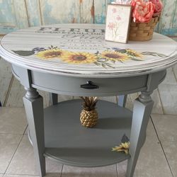 Beautiful Heavy Quality Side Table 