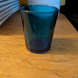 Blue Shot Glass 