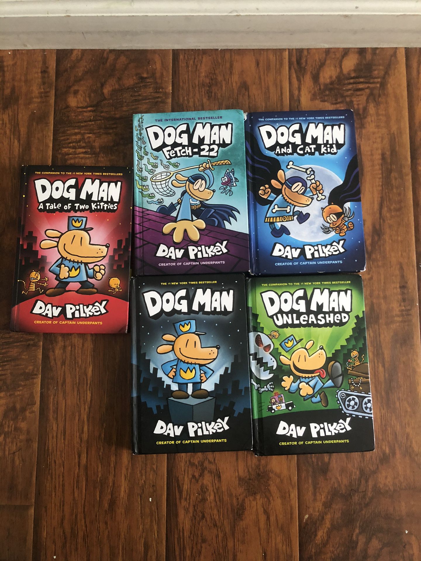 5 DOG MAN BOOKS