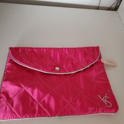 Victoria Secret Satin Storage Pouch, New