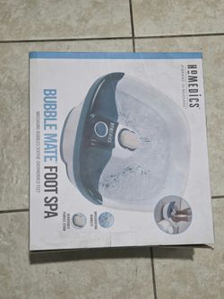 Homedics Bubble Mate Foot Spa, Toe Touch Controlled Foot Bath