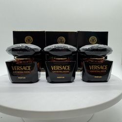VERSACE CRYSTAL NOIR PARFUM 3PCS MINI SET 5ML EACH