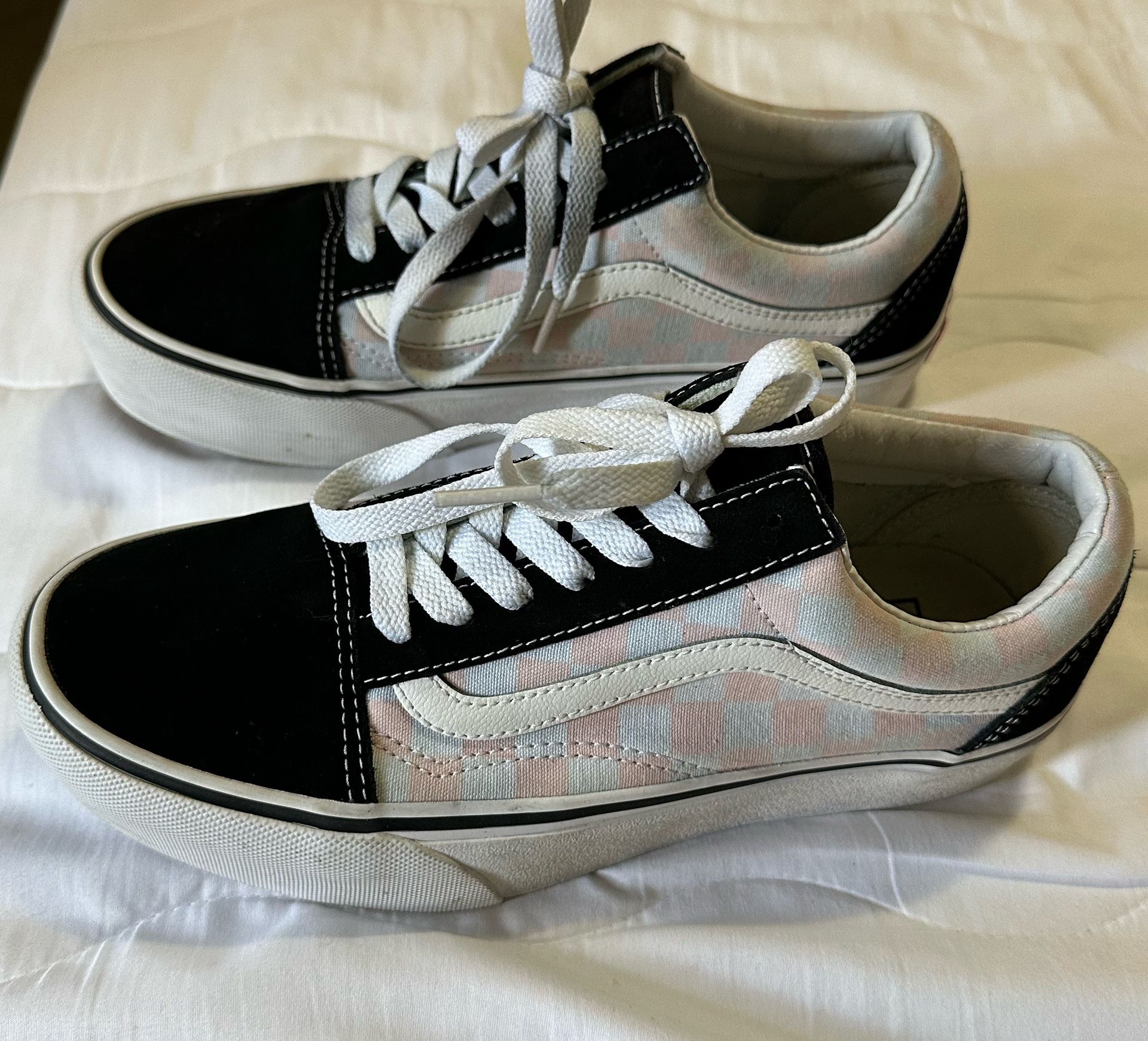 Vans Old Skool Platform Women Size 7.5