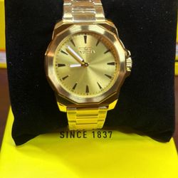 Invicta Speedway Gold 42mm