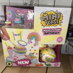 Mini verse Make it Mini Birthday collectible toy ball