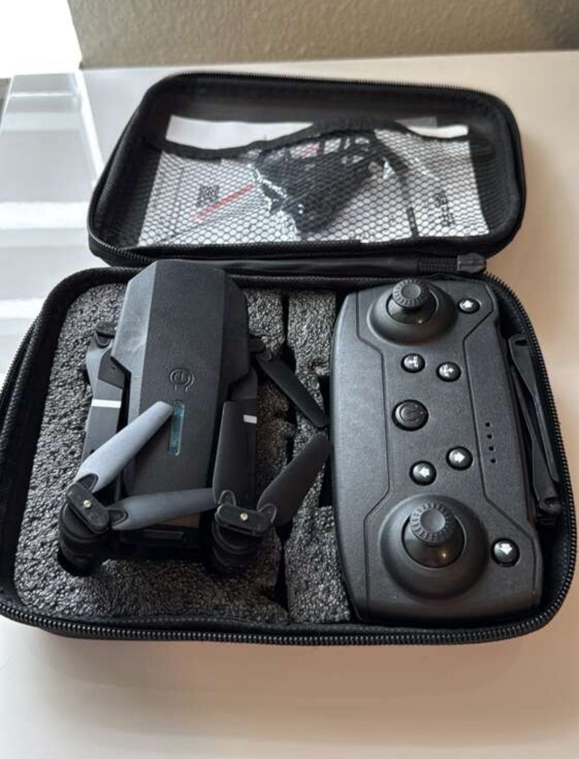E88pro Drone With Dual Cameras Double Cell, Remote Control Remote Control Drone, One-Button Take-Off And Landing Drone Toys For Beginners Indoor And O