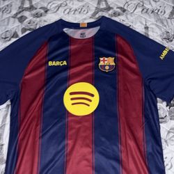 AUTHENTIC BARCA JERSEY NO PLAYER NUMBER/PLAYER