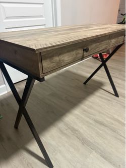 Wooden desk