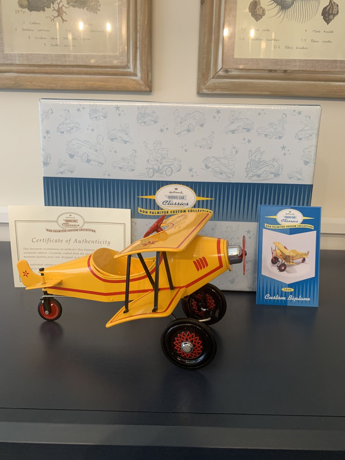 Hallmark Kiddie Car Classics 1930 Custom Biplane