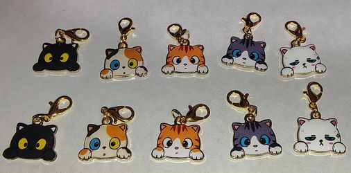 Kitty Cat Keychain Charms 