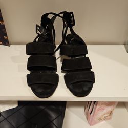 Strappy Velvet Sandal
