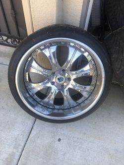 Asanti 20” chrome wheels - Model AF 131- ONLY 3 available - price is for ALL