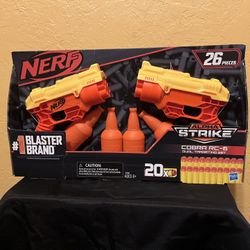 Nerf Blaster Set Alpha Strike Cobra RC-6 Dual Targeting Set