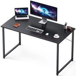 47 Inch Computer Desk, Modern Simple Style Desk for Home Office, Study Student Writing Desk
