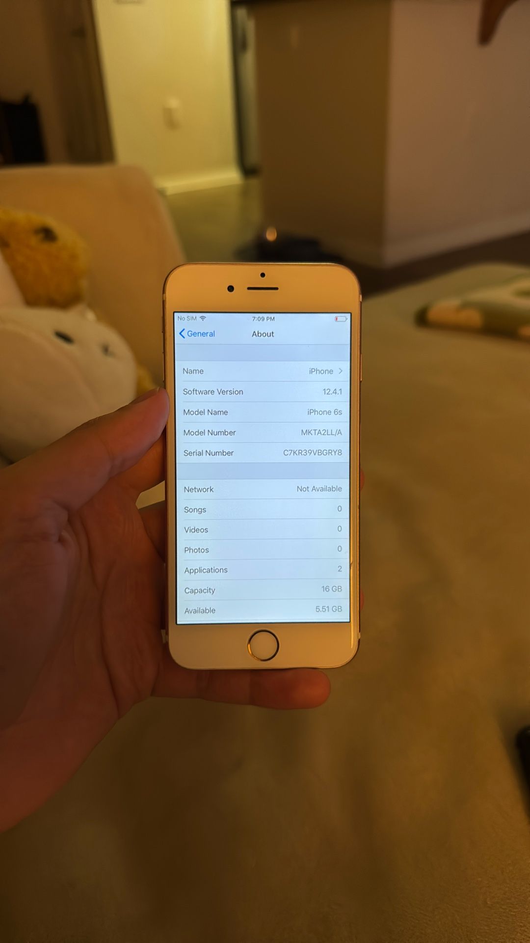 iPhone 6s LIKE NEW 16gb