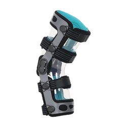 ACL Knee Brace, Functional Knee Support for PCL, MCL, Ligament Sports Injuries, Meniscus Tear, Relief from Knee Joint Pain with Side Stabilizers for M
