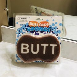 Butt Face Sponge - Novelty/Gag Gift