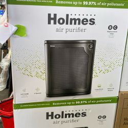 Holmes True HEPA Console Air Purifier with Filter Life Progress Bar and Quiet Operation, Large Room - Black (HAP8650B-NU-2)