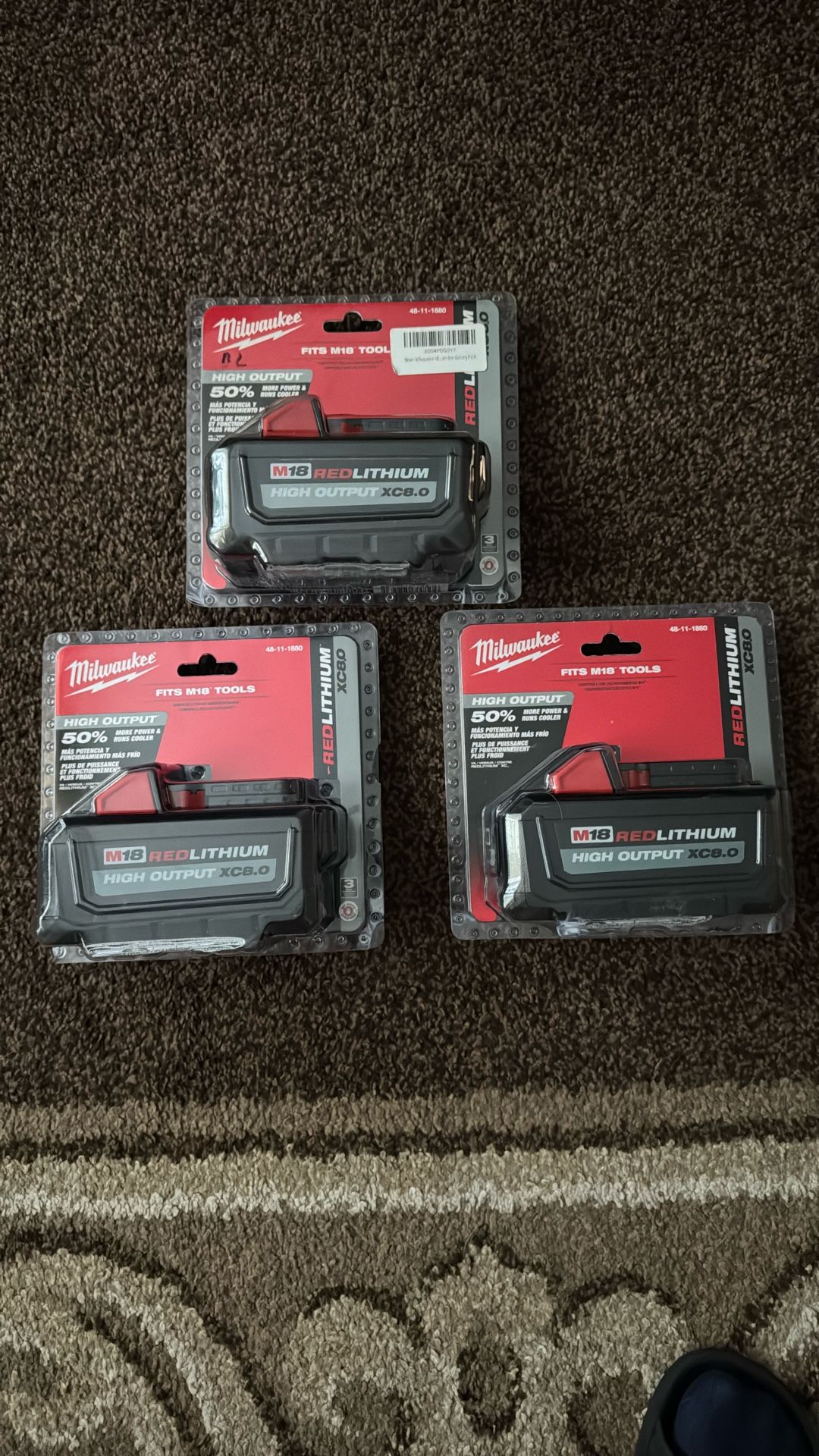 Milwaukee M18 Xc 8.0 EACH