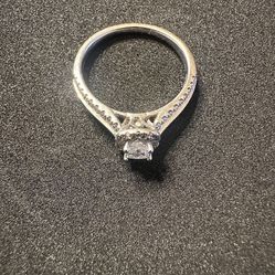 Adrianna Papell Diamond Engagement Ring 